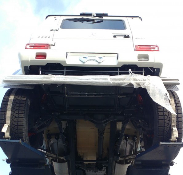 Mercedes G550 4x4 axels