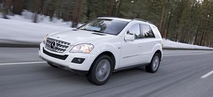 2009 ML320 BlueTEC White