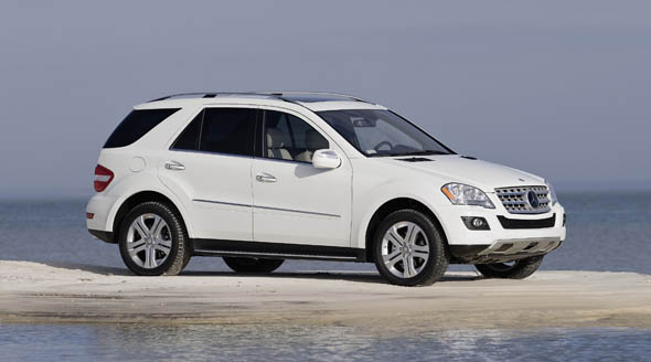 2009 ML350 BlueTEC White