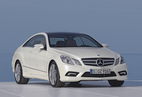 2010 E-Class Coupe Sport White