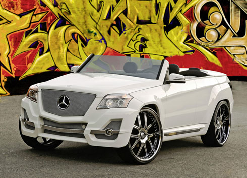 Mercedes GLK350 SEMA convertible