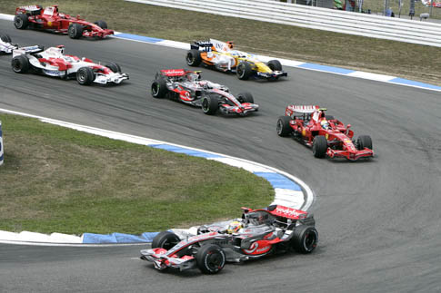 Lewis Hamilton First Lap Hockenheim