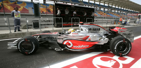 McLaren Mercedes Formula One in Turkey