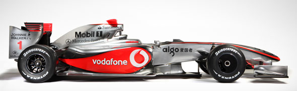 VodaFone McLaren Mercedes MP4-24 Launch 2009 Formula One