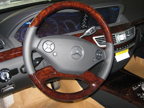 Mercedes 2010 S550 Wood Wheel