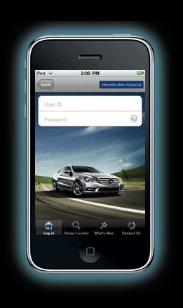 Mercedes-Benz Financial iPhone App