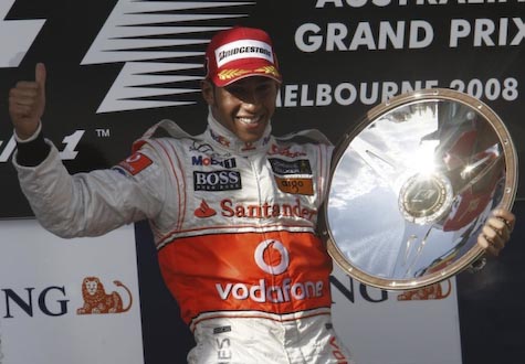 Lewis Hamilton Wins Austrailian Grand Prix