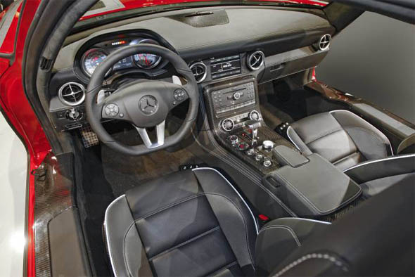 SLS AMG Interior Carbon Fiber Options