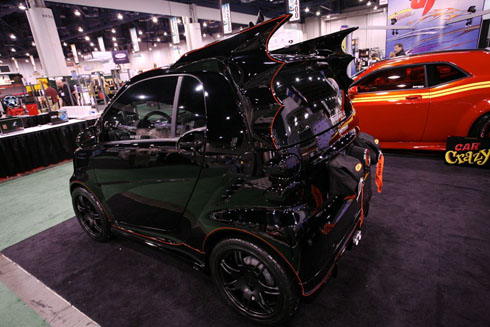 SEMA batsmart Batmobile smart car