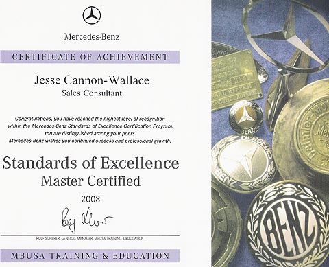 Jesse Master Certification