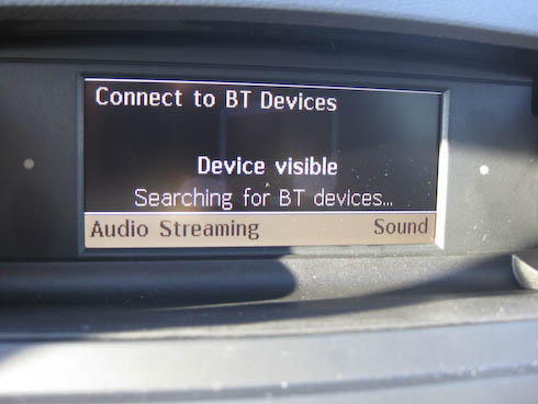 Mercedes UMI Bluetooth A2DP Streaming
